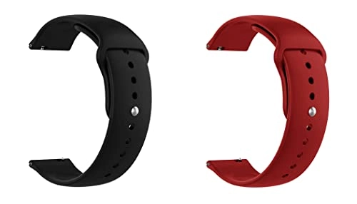2 Pack 20mm Watch Band for Lotus Women's Digital 50015/A