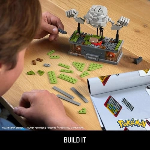 Geodude - Mini Motion 5 Inches Tall