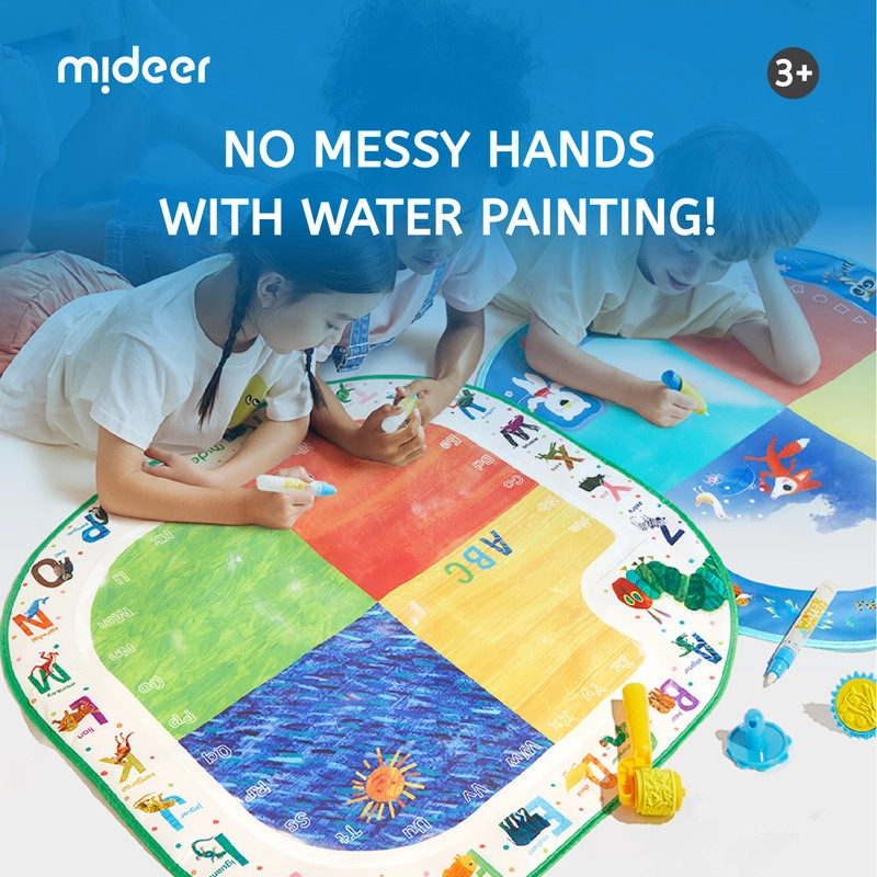 Magic Doodle Mat - brush stamps rollers