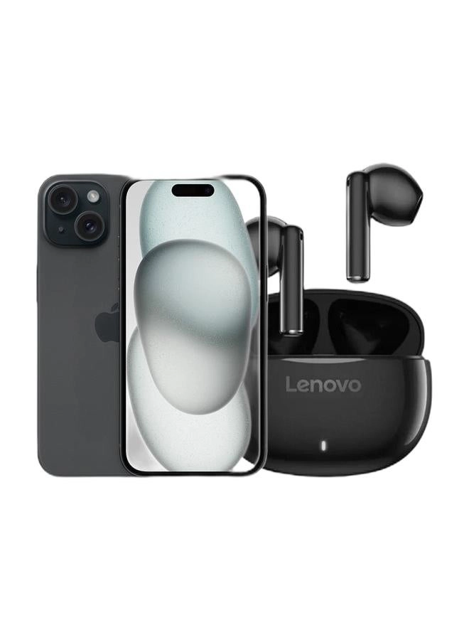 (Renewed) iPhone 15 - 128GB + E310 True Wireless Stereo Earbuds