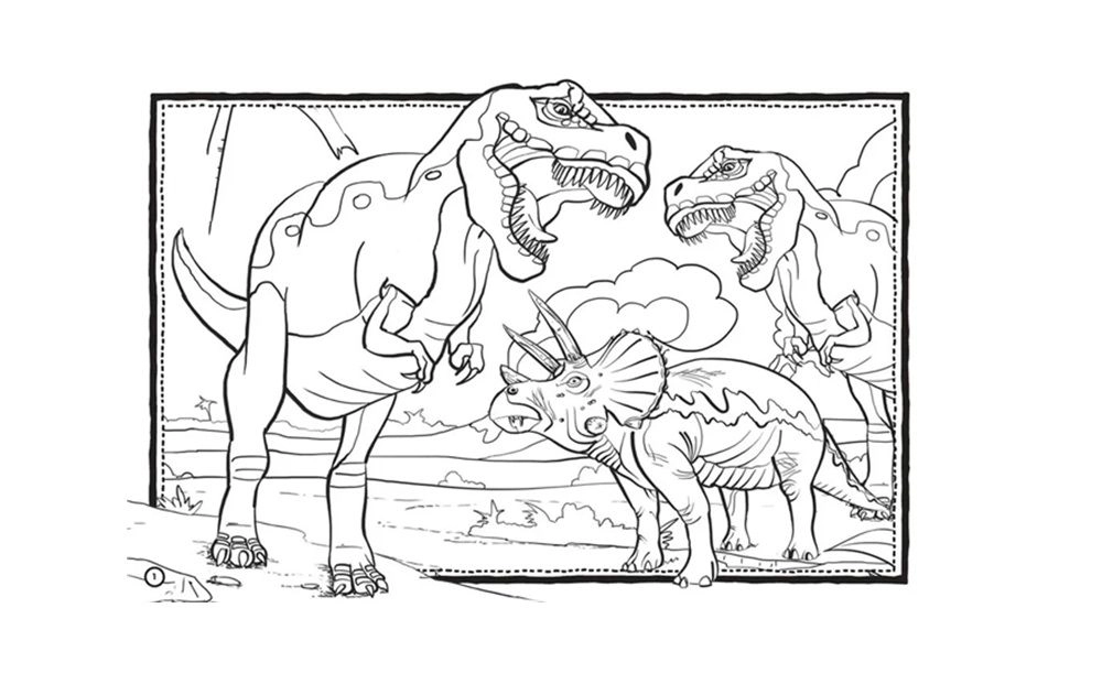 Mega Activity Pad Dinosaurs - 6+