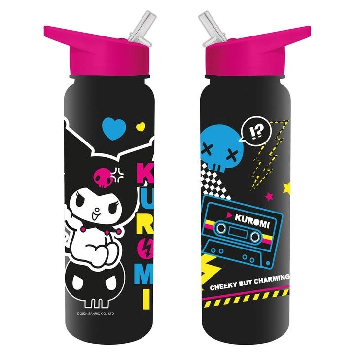 PYRAMID Kuromi Punk Vibes Plastic Drinks Bottle