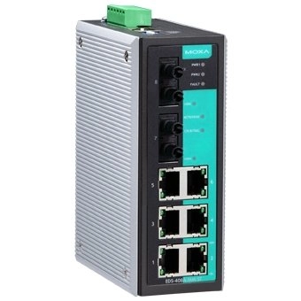 Moxa EDS-408A-MM-ST 8-ports