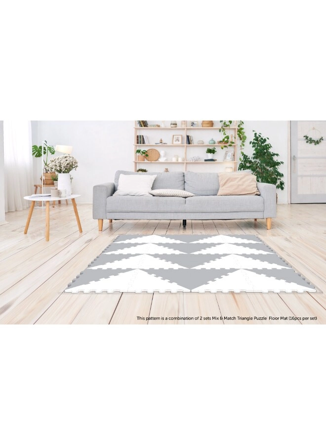 Triangle Puzzle Floor Mat - 10 Months