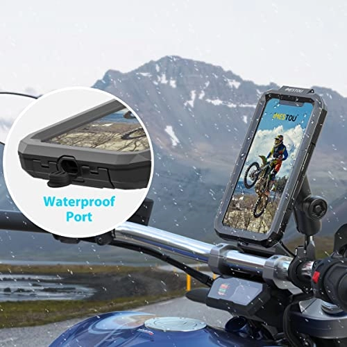 Motorcycle Phone Mount - Anti-Theft Waterproof 3.5"-6.1"