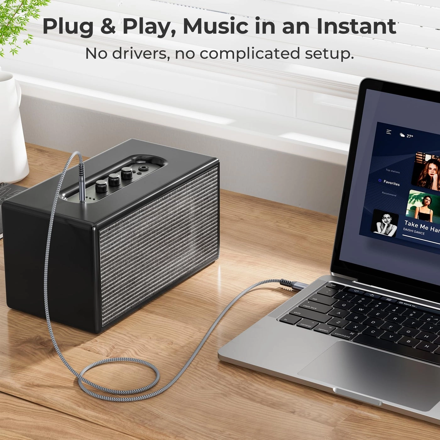 USB C Aux Cable - 4FT