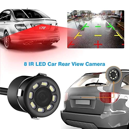 Rear View Reverse Parking Camera - Night Vision RCA 720p