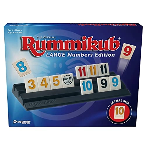 Rummikub: Original Retro Style Large Numbers