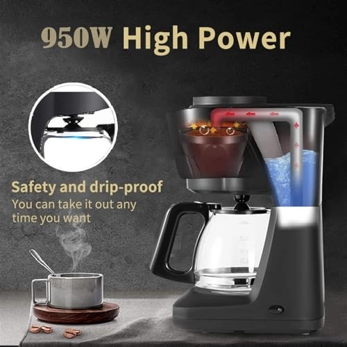 Drip Coffee Maker - Front Access Auto Keep Warm Smart Anti-Drip