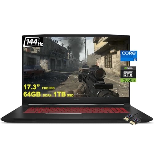 Katana GF76 - 17.3'' i7-11800H 64GB DDR4 1TB SSD
