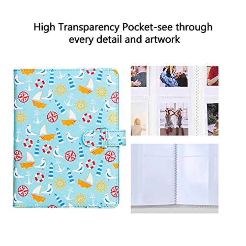 Instax Mini 128 Pockets PU Leather Photo Album