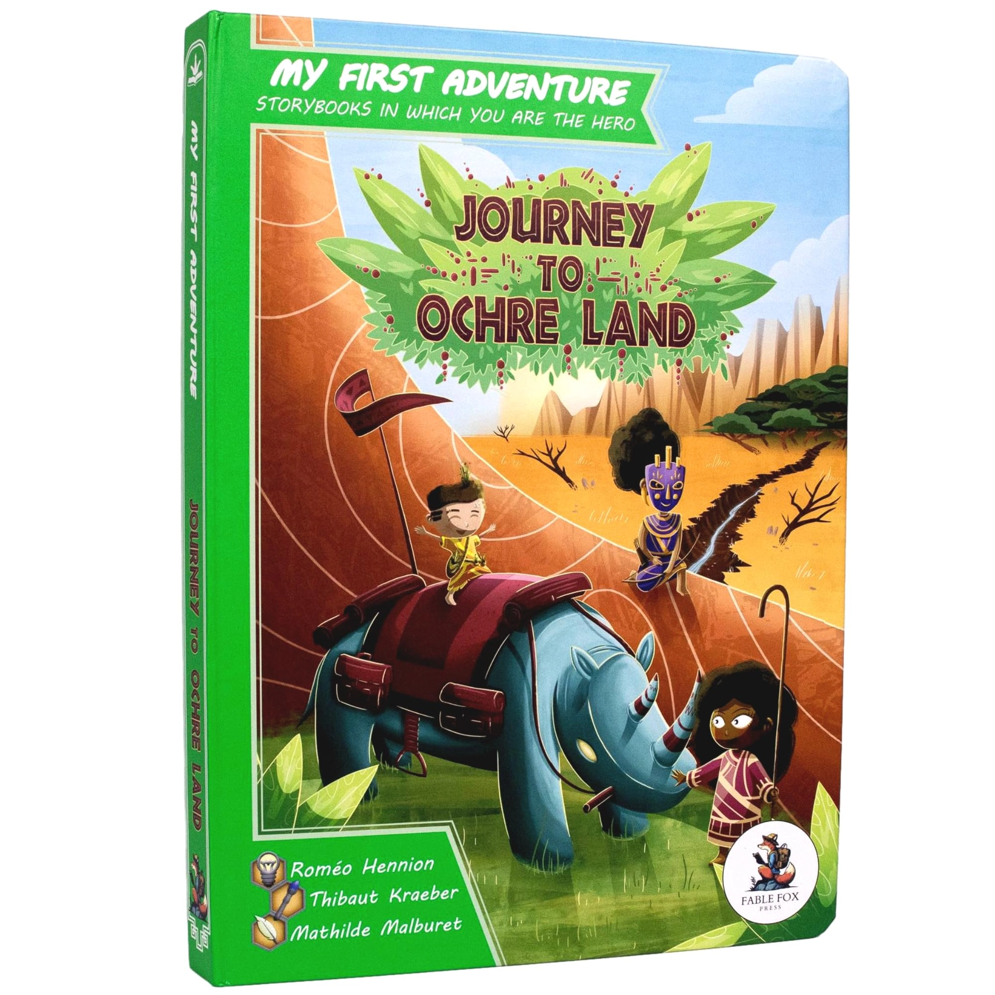 Fable Fox Press My First Adventure: Journey to Ochre Land - 6 - 10 years