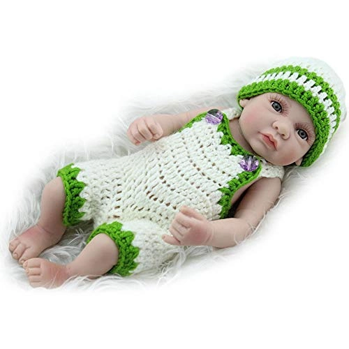 Reborn Baby Doll - 10 inch 25 cm Silicone black skin Ages 3 months+