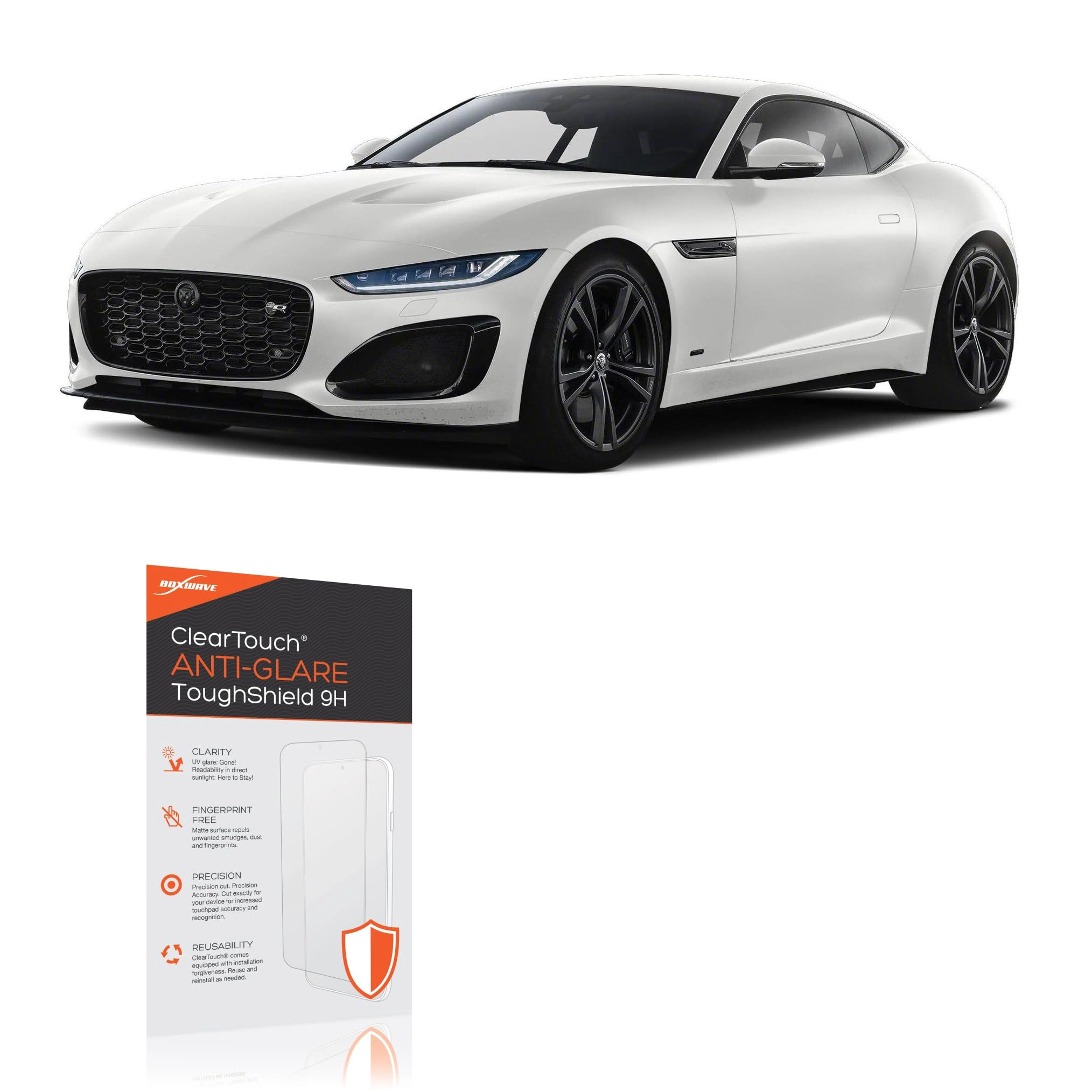 Boxwave Anti-Glare Screen Protector for Jaguar 2024 F-Type Display (10 in)