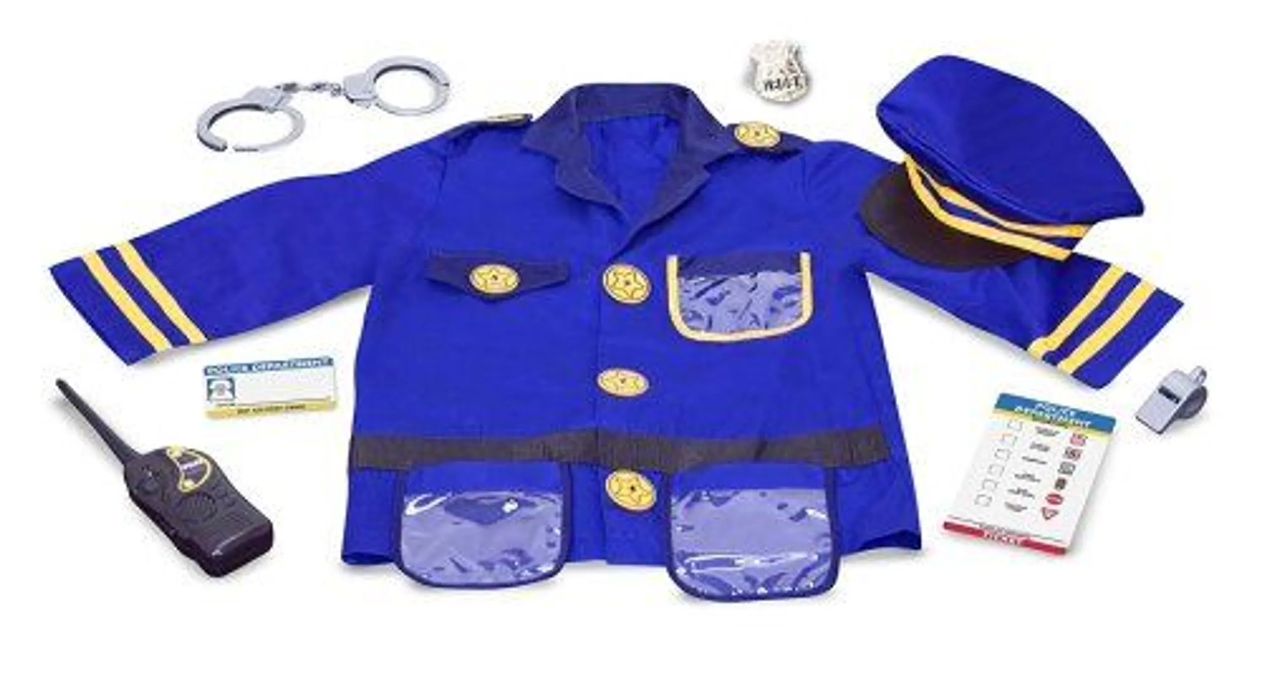 Police Officer Role Play Set - 8 pcs (4835)