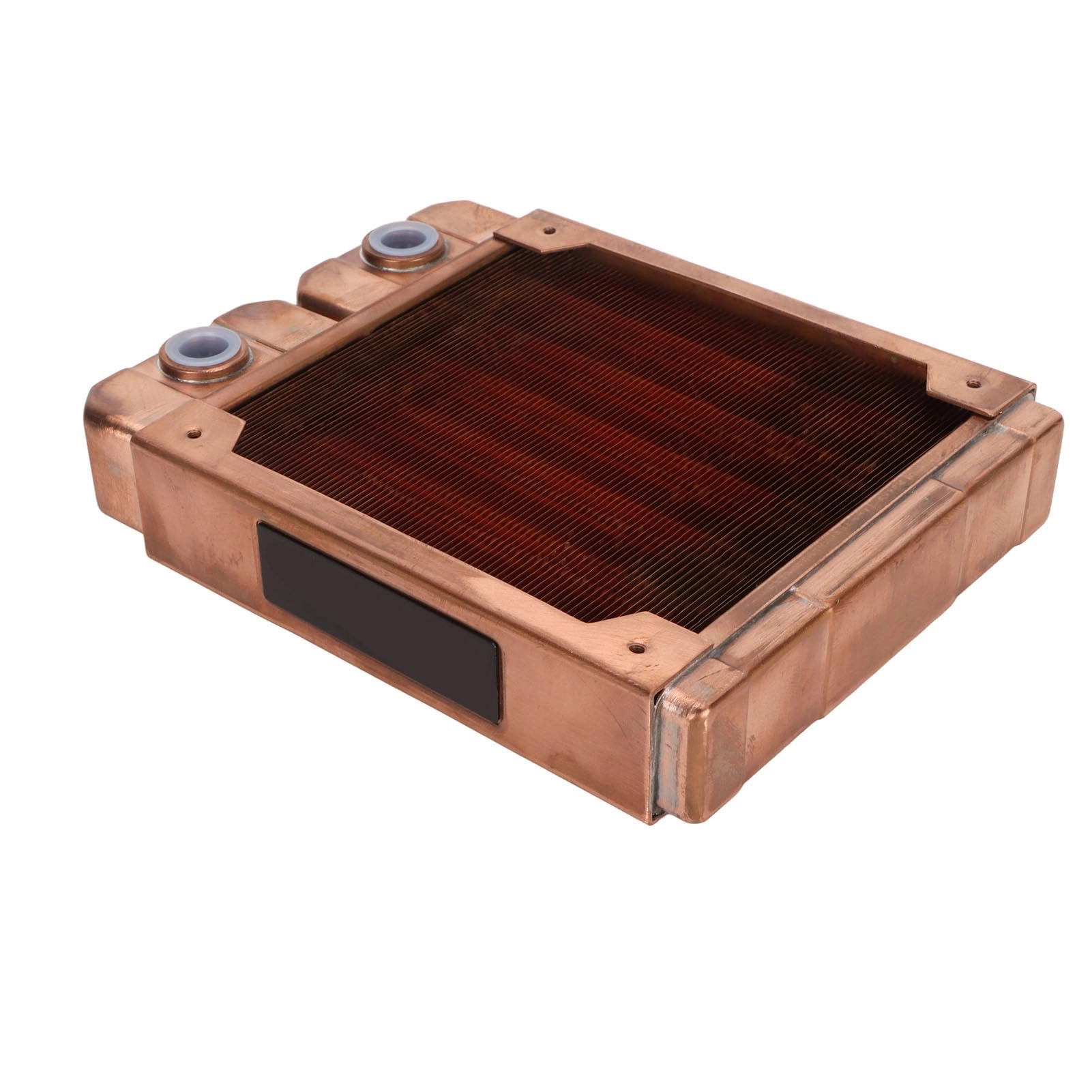 Water Cooling Radiator - 7 Pipe 120mm Red Copper
