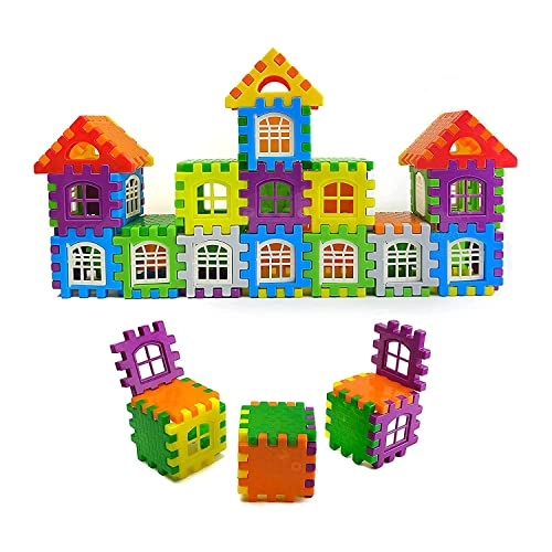 My Happy House Home Building Blocks - 72 pcs