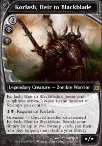 Magic: the Gathering Korlash, Heir to Blackblade - Future Sight