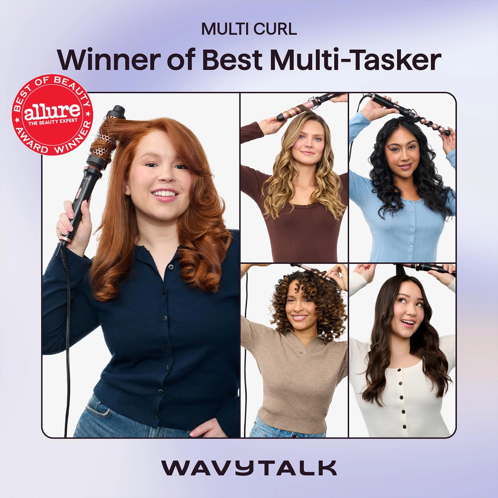 5 in 1 Curling Iron Set - 0.5'-1.25'