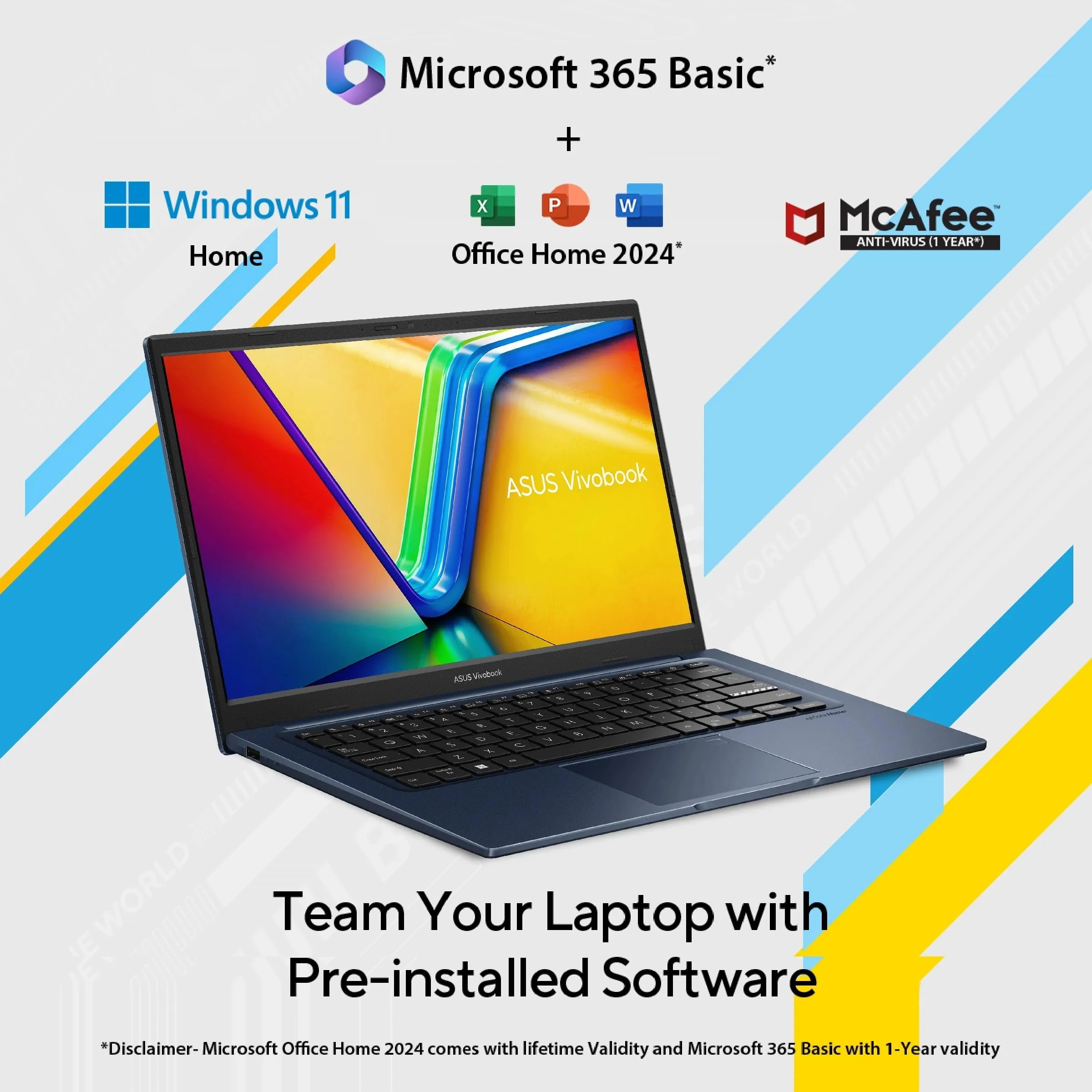 Vivobook 14 X1404VAP-EB1541WS - 14'' Core 5 120U 16GB DDR5 512GB SSD