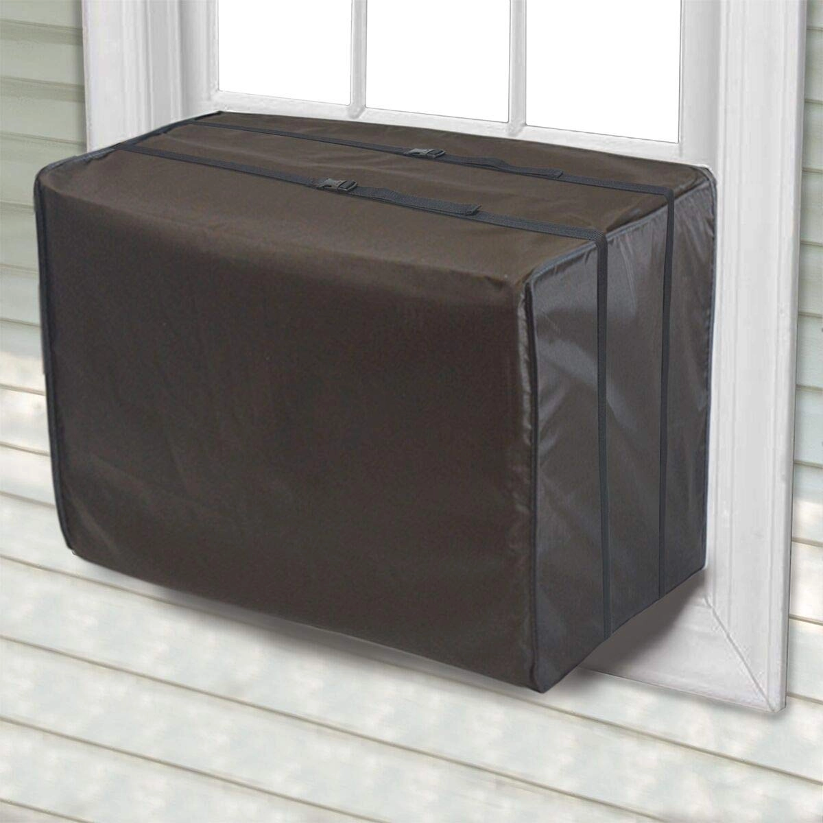Jeacent Innovations Window Air Conditioner Cover - Fits Most 7,000 - 12,000 BTU Window Air Conditioner Units.