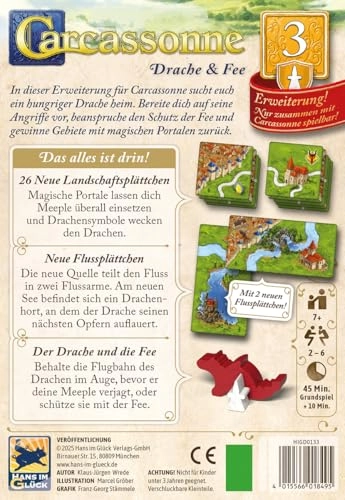 Carcassonne: Dragon and Fairy (German)