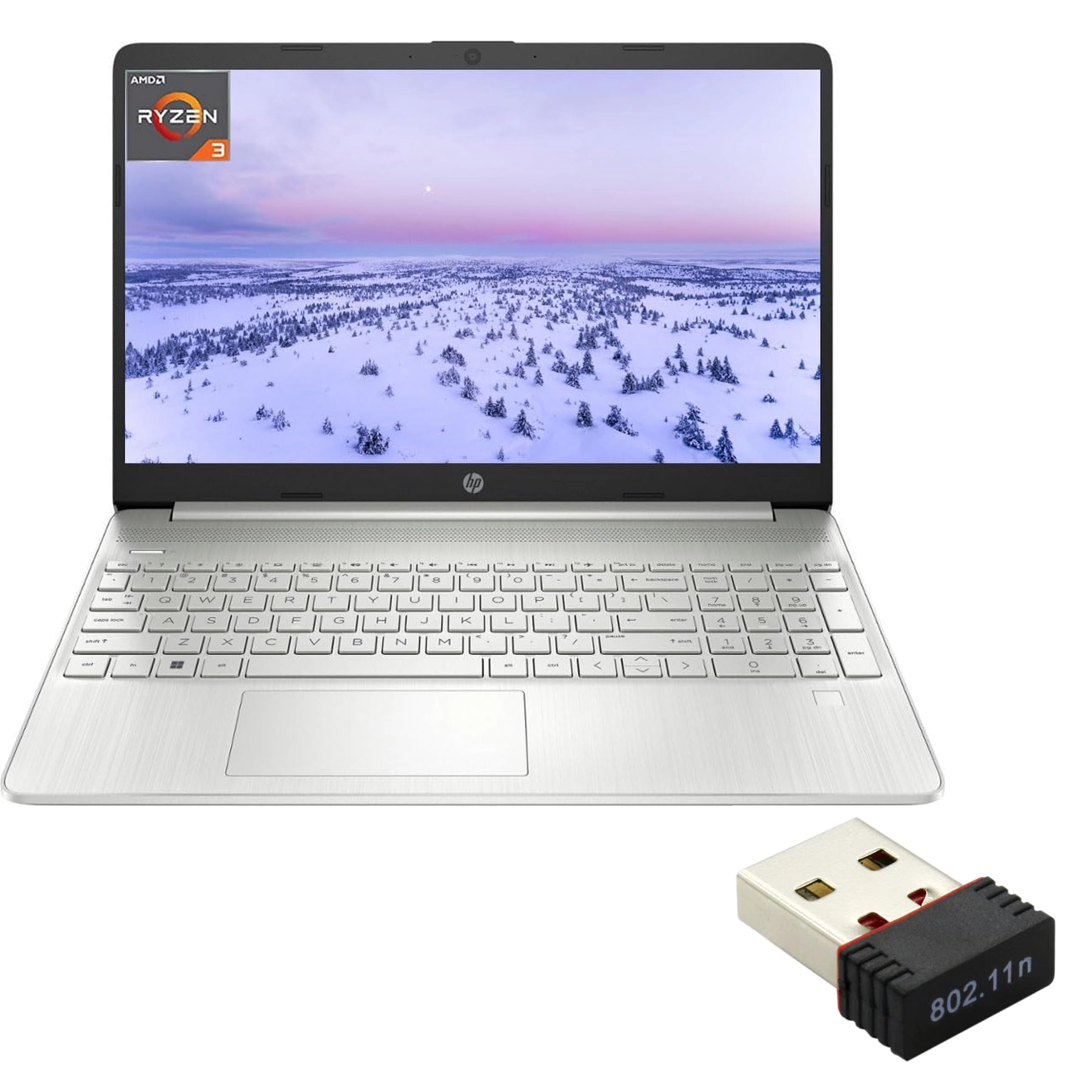 HP Laptop - 15.6'' 512GB 12GB Ryzen 3 5300U