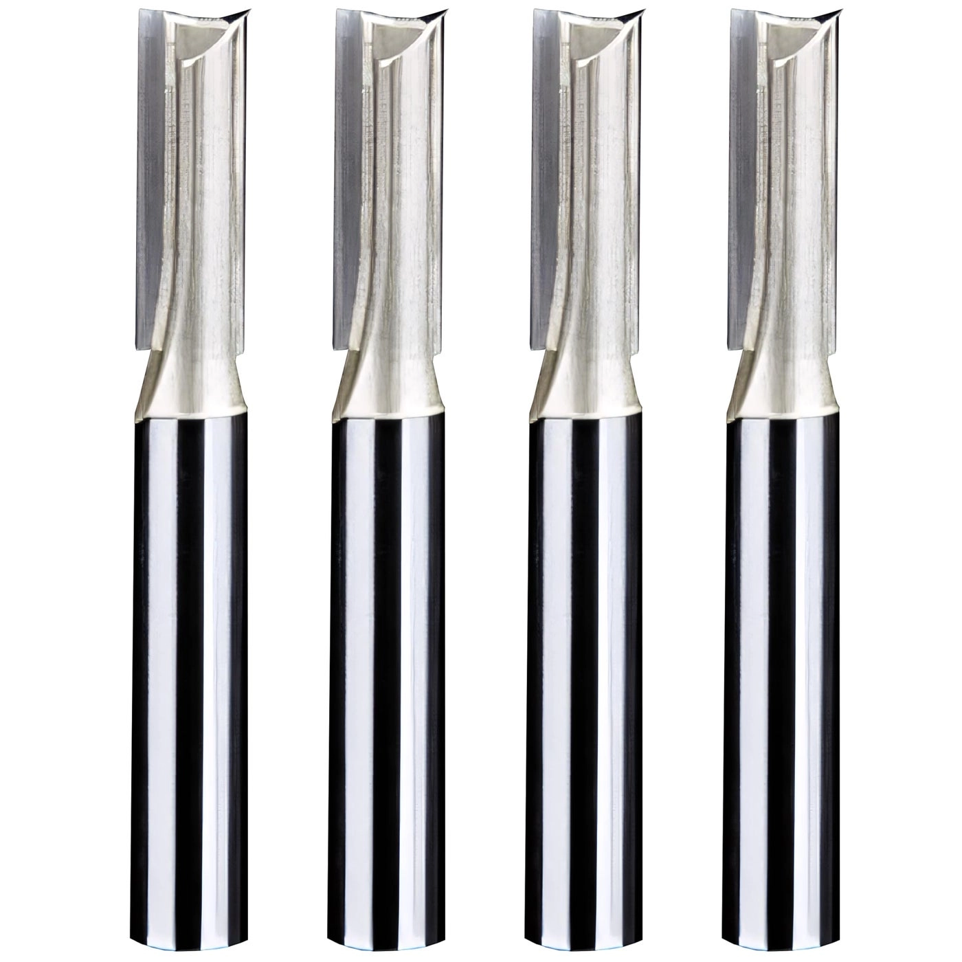 NACX Router Bit - 1/4-inch Cutting Dia 1/4-inch Shank 4pcs