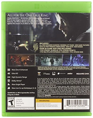 Final Fantasy XV Royal Edition - Xbox One