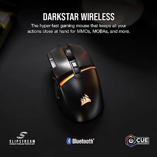 DARKSTAR RGB MMO Gaming Mouse - Wireless