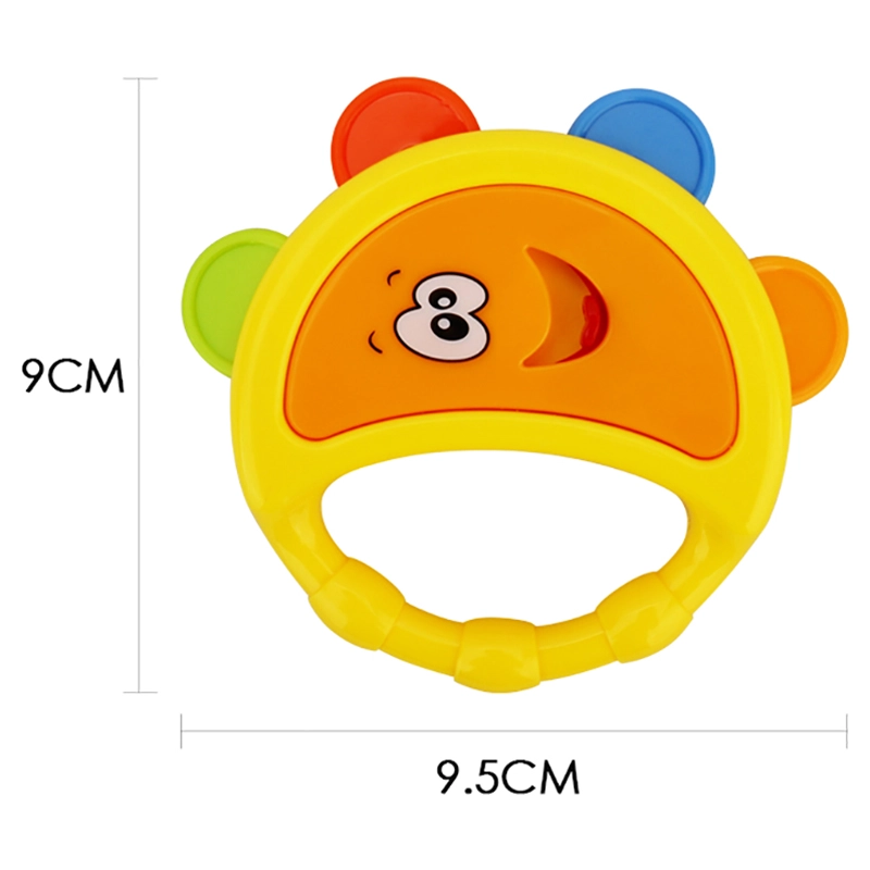 Baby Teething Rattle Toy - Colorful Handheld Sensory