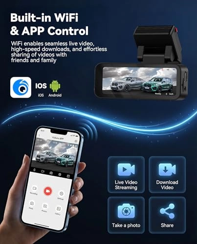 4K Dashcam - 1080P 4K+2K