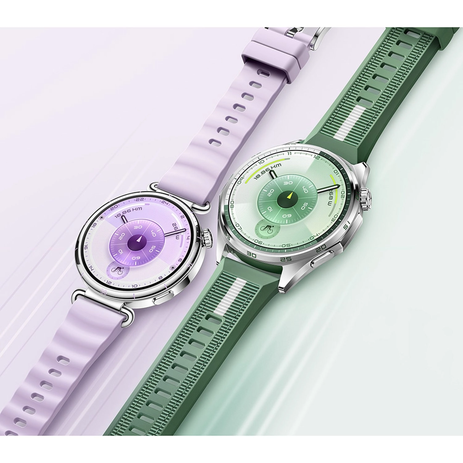 Watch GT 6 41.3mm Stainless steel GPS