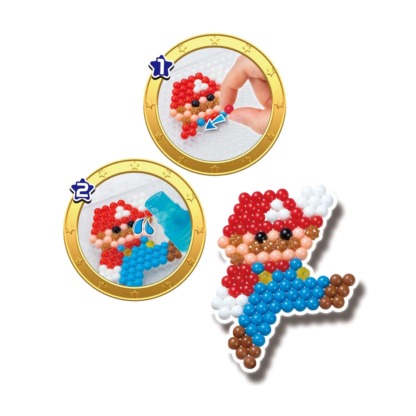 Super Mario Creation Cube - Complete Set over 2,500 beads