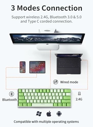 61 Keys Mechanical Keyboard - Wireless