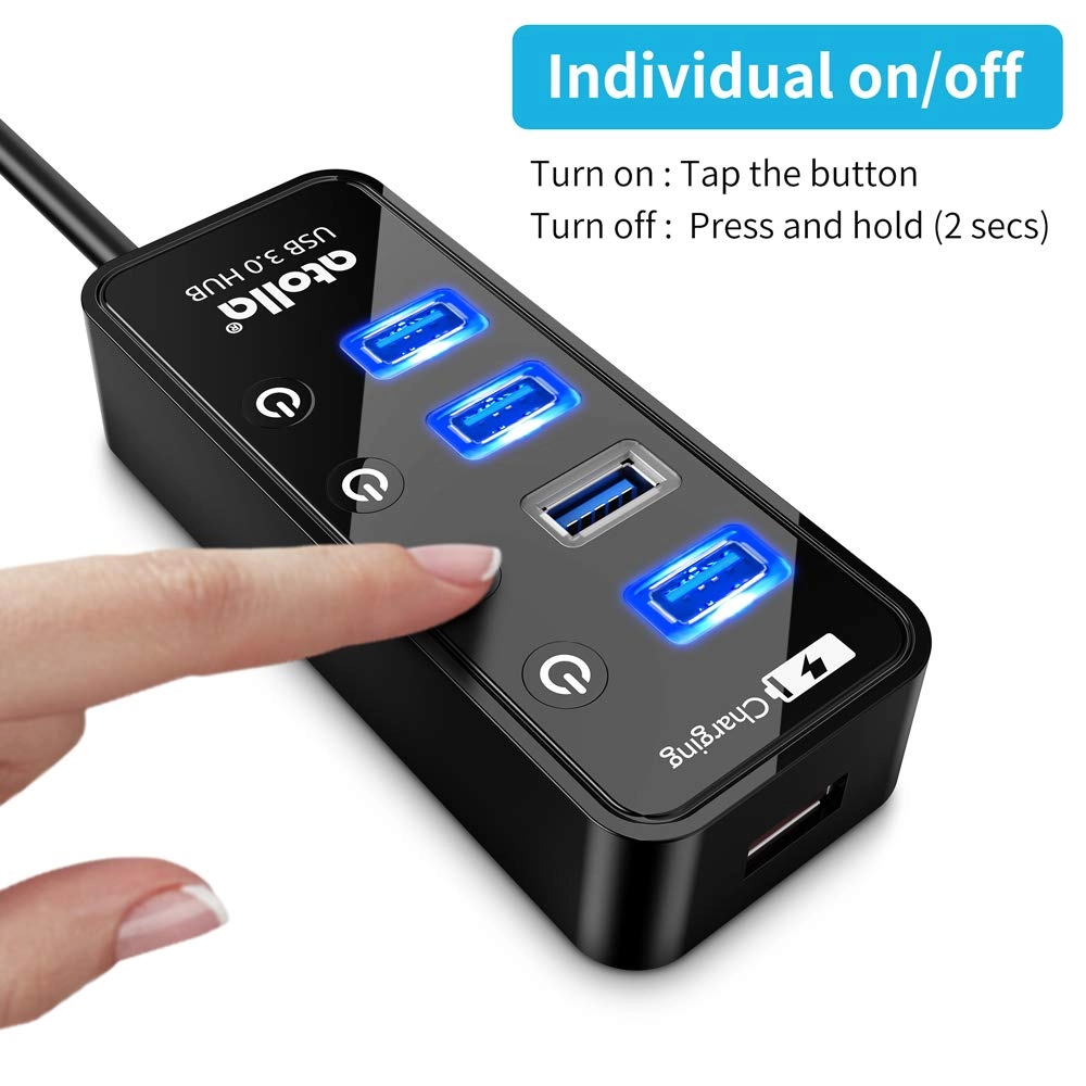 USB 3.0 Hub - 4-Port 5V/3A Adapter