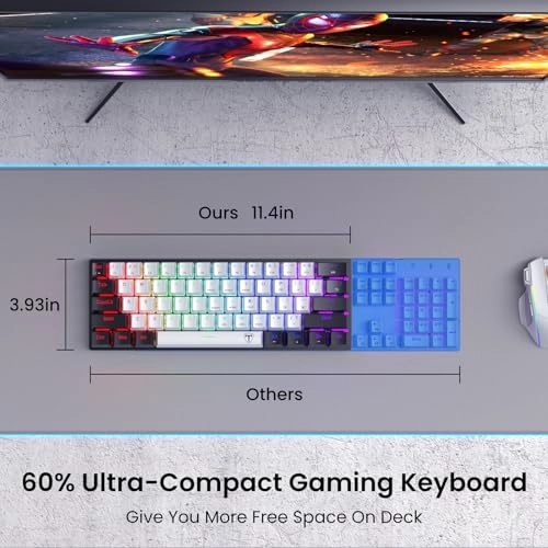 60% Mechanical Gaming Keyboard - Wired