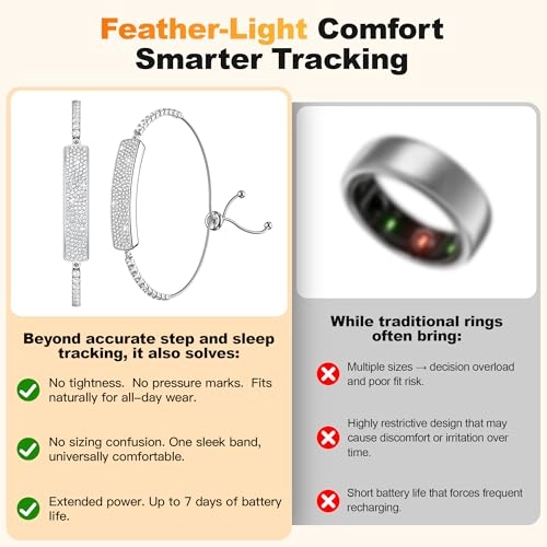 Smart Bracelet - 24/7 Heart Rate 24H Sleep Pink