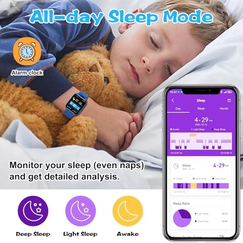 Smart Watch for Kids Stainless Steel