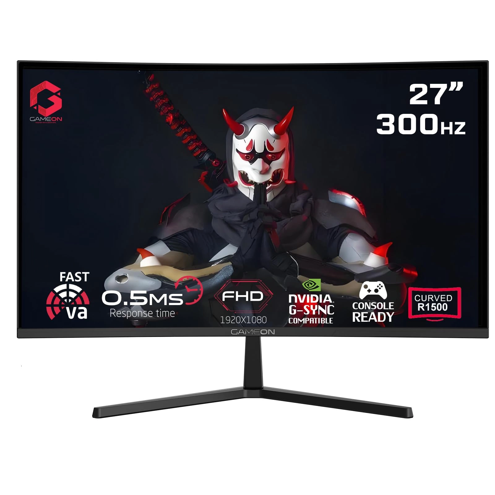 TWISTED MINDS Curved Gaming Monitor - GOC27F300 27" 1920 x 1080 Pixels