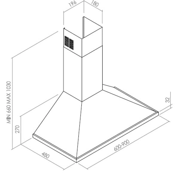 CBP-90AXA - 850m3/h 600 millimeter