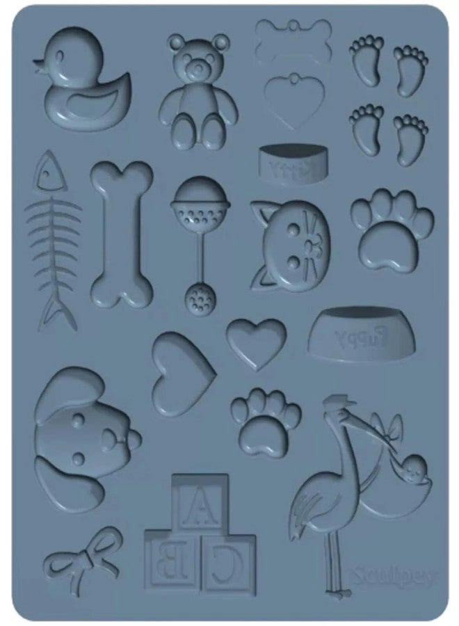 Flexible Oven Safe Silicone Pet/Baby Mold