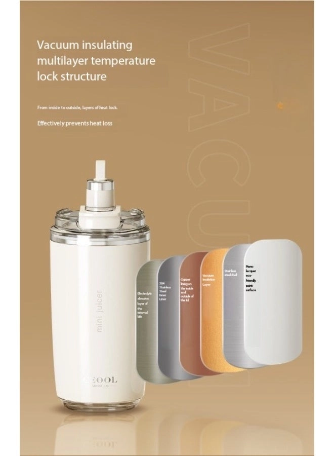 Mini Portable Travel Electric Juicing Cup - 380 ml