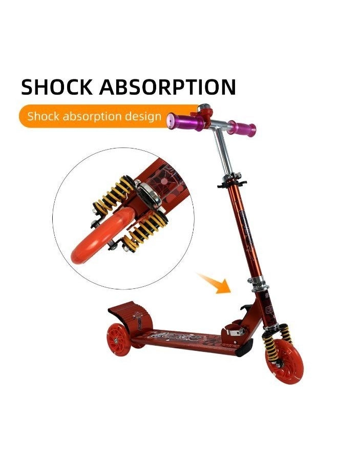 Adjustable 3-Wheel Kick Scooter
