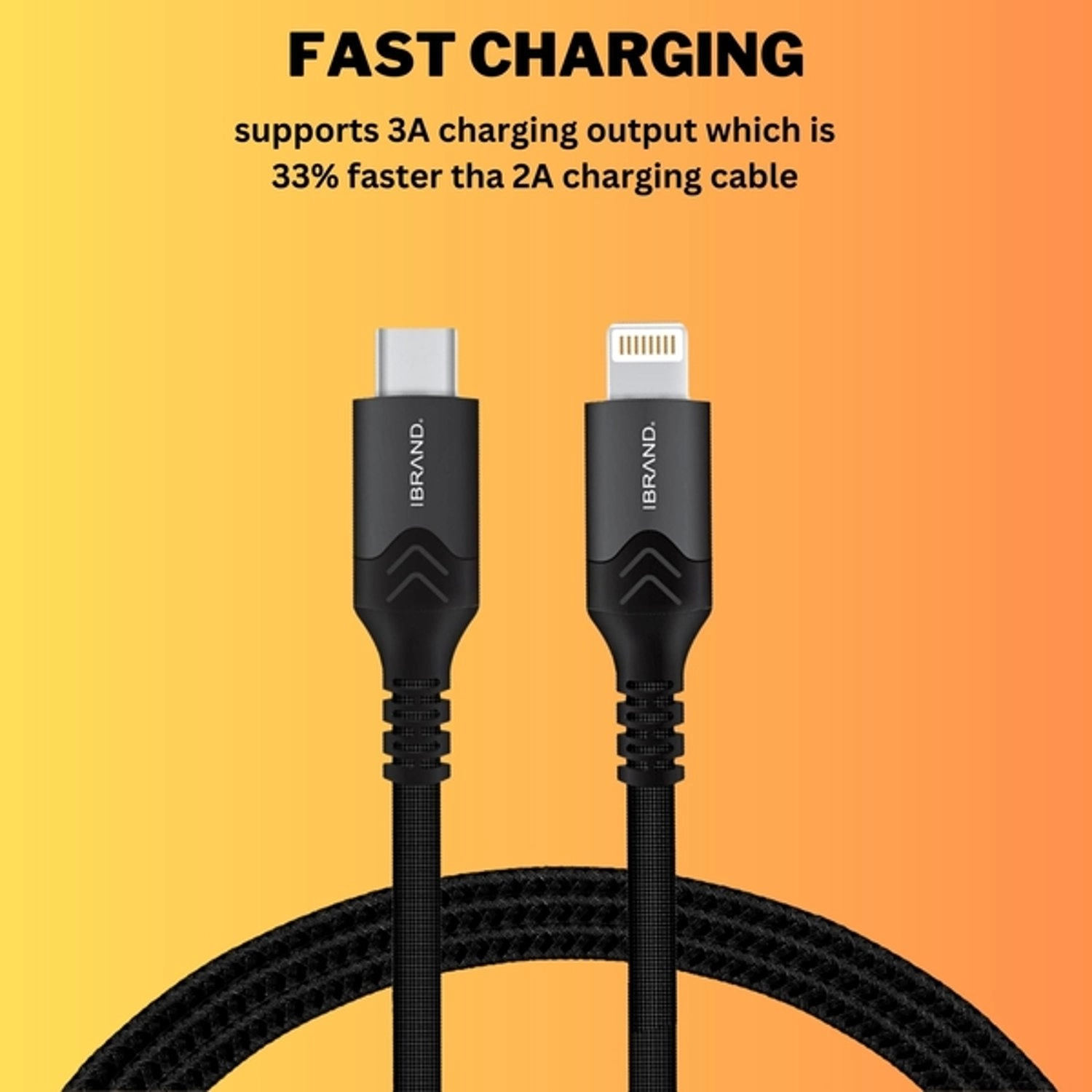 Ligtning Cable USB to USB-C 1.3m