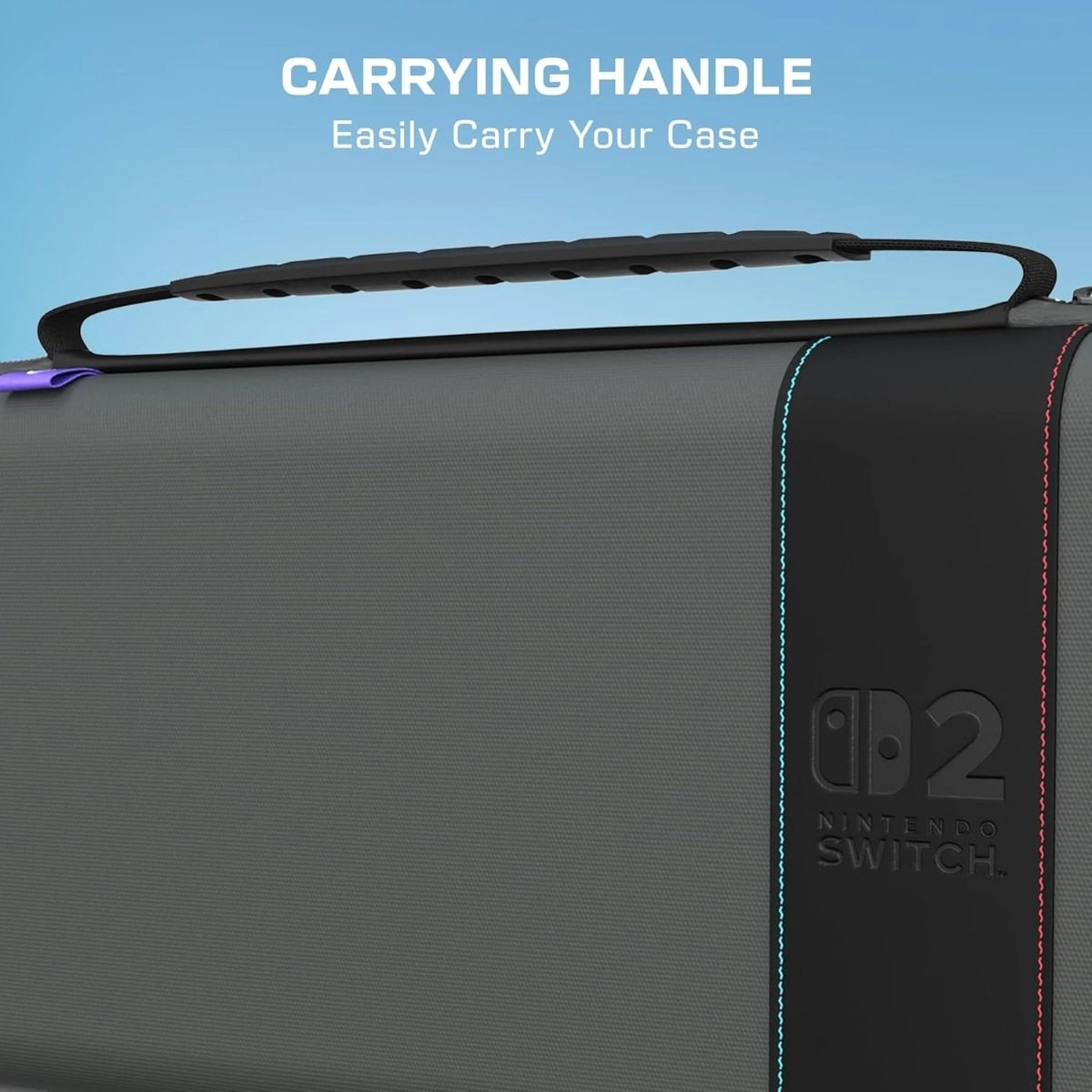 PlayTrek Slim Case - Switch 2 Charcoal Black