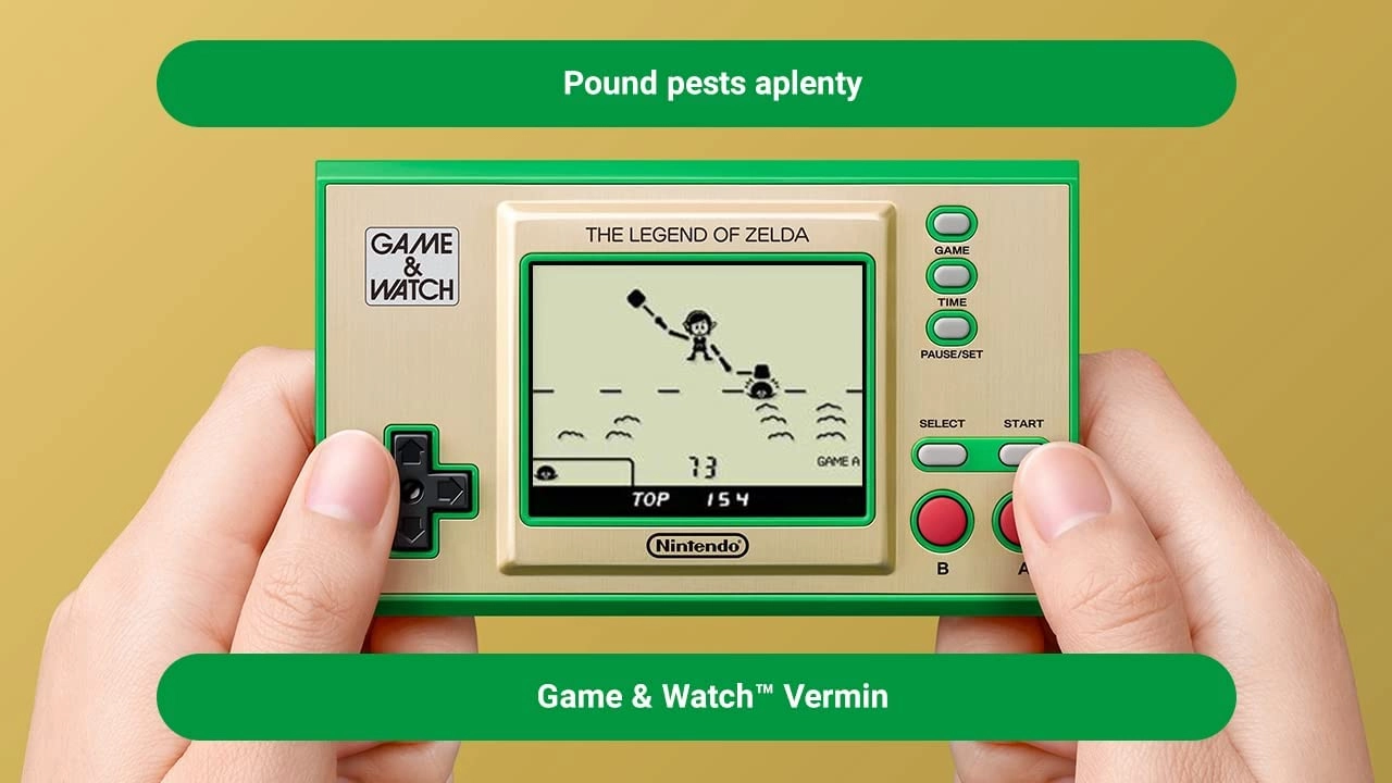 Game & Watch Legend Of Zelda - Arcade Multiplayer