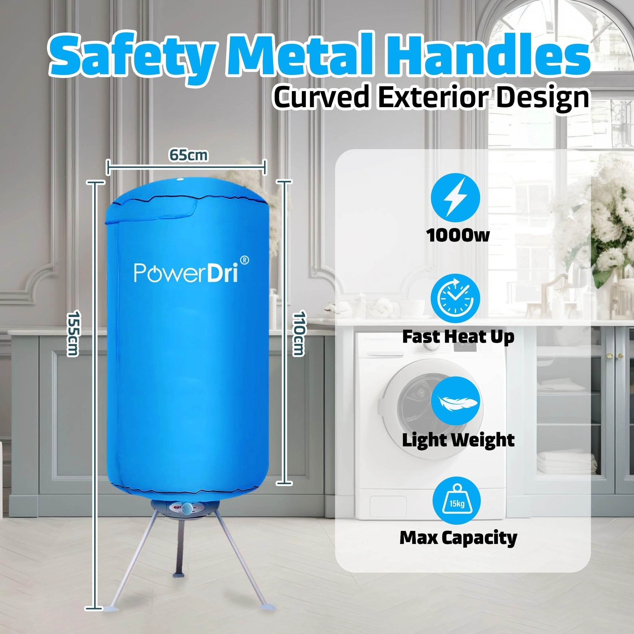 Electric Clothes Dryer - 15kg