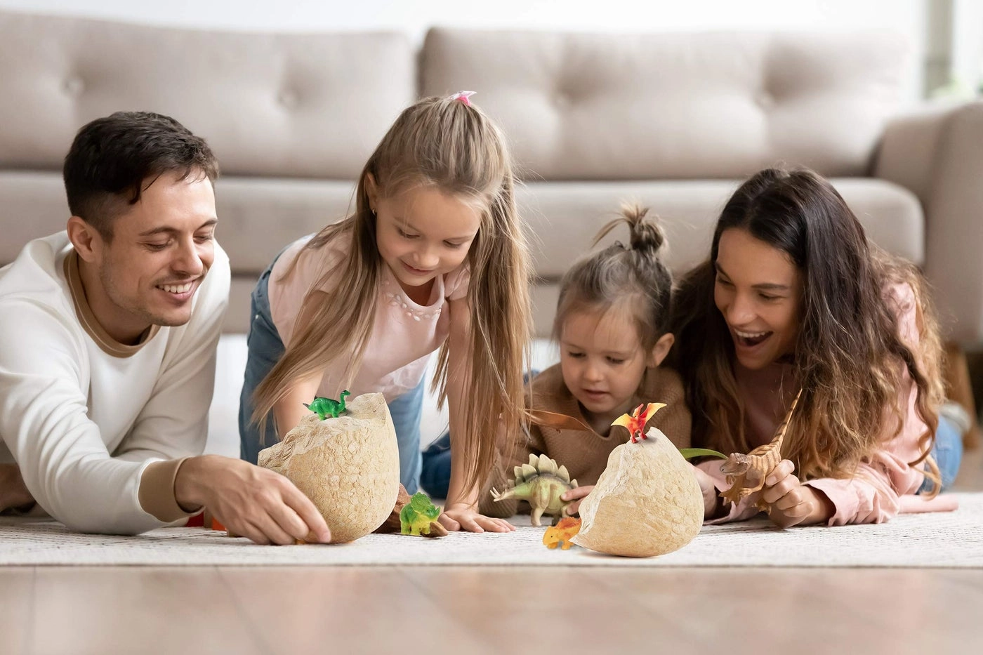 Jumbo Dino Egg Activity Dinosaur Archaeology - 12 pieces