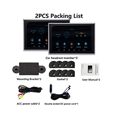 Headrest Display - 10.1 Inch